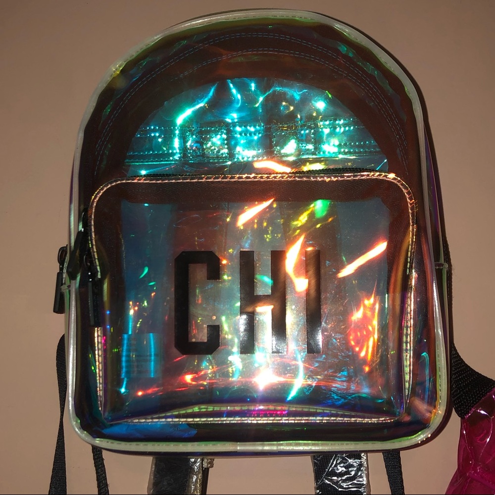 Pink Chicago mini backpack brand new